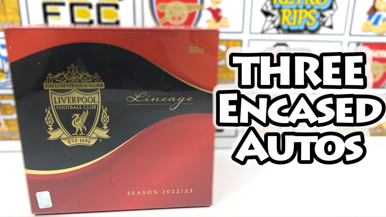 NEW Topps Liverpool LINEAGE 2022/23 Premium Hobby Box Opening | Guaranteed  3 Autograph Cards