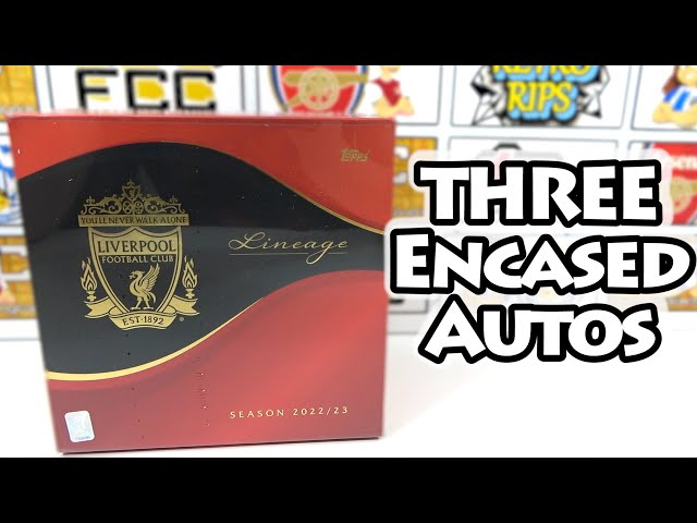 NEW Topps Liverpool LINEAGE 2022/23 Premium Hobby Box Opening