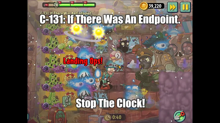 PvZ AltverZ Weekly Challenge C-131: If There Was An Endpoint