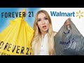 $100 OUTFIT CHALLENGE | Walmart VS. Forever 21!!