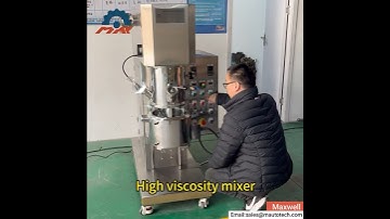 2L 5L 10L Laboratory Vacuum Double Planetary Mixer with Dispersion Function
