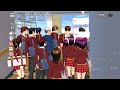Crazy School Battle 😱💥 | Students vs Students | Sakura School Simulator