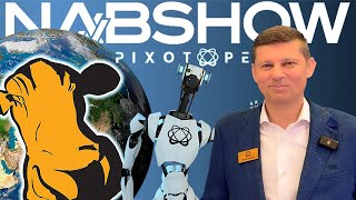 Pixotopes David Dowling at NAB 2023 – Digital Twins, Color Matching, & Pixotope Fly!