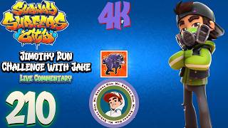 [COMMENTARY] Subway Surfers City - Gameplay 210 - Jimothy Rush Challenge with Jake screenshot 5