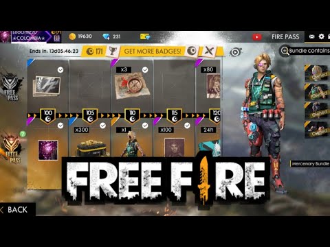 Free Fire New Elite Pass Season 8 Leo Ortiz Youtube