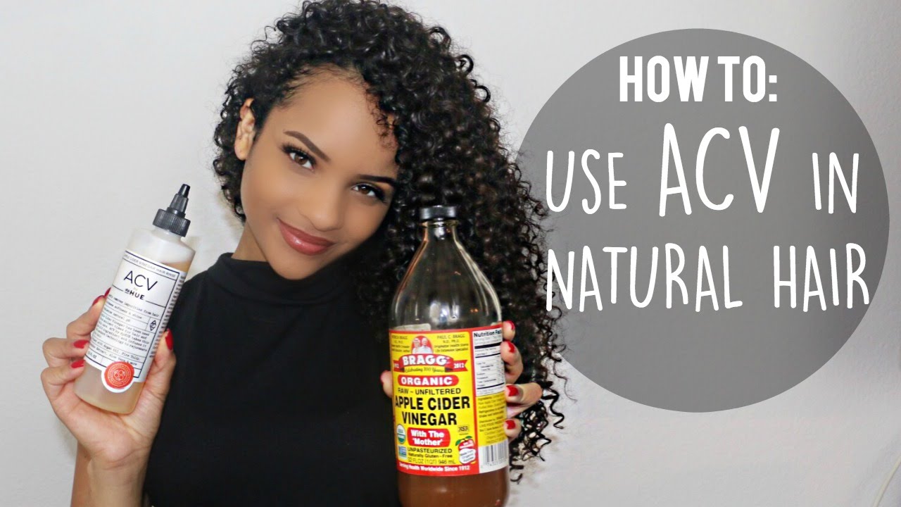 Natural Curly Hair How To ACV Apple Cider Vinegar Rinse YouTube