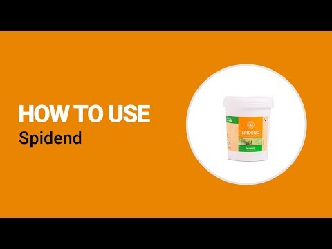 How to use Spidend from Koppert