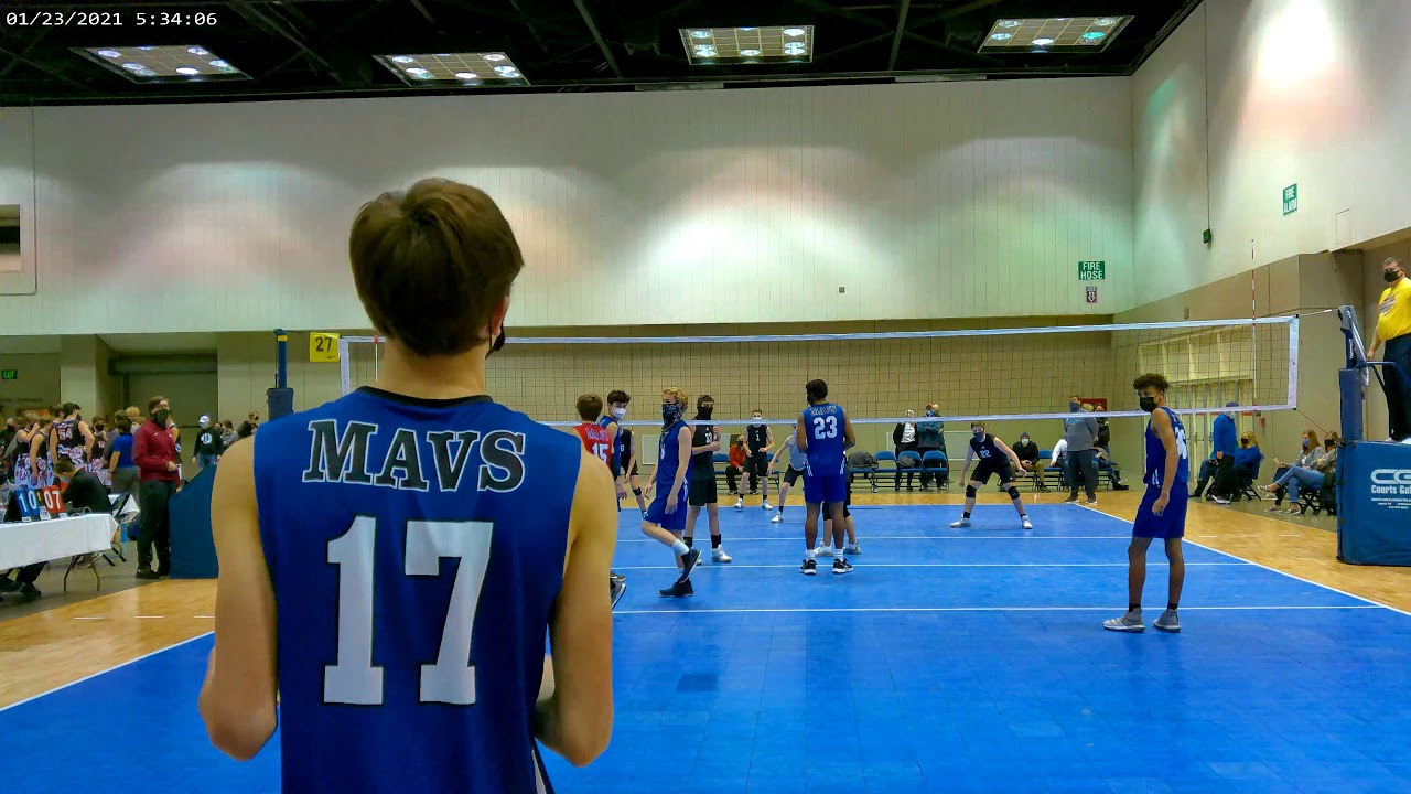 BVWT - Mavs 16 Red vs. UNO Jan 23