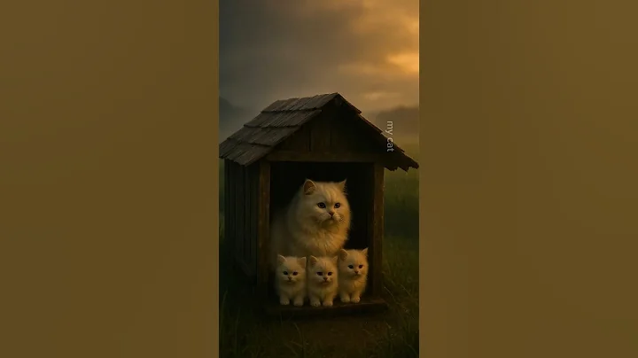 Watch the video about 🌧️🐾 A Warm Embrace in the Rainy Dusk 🌾✨#shorts #viralshorts #cat