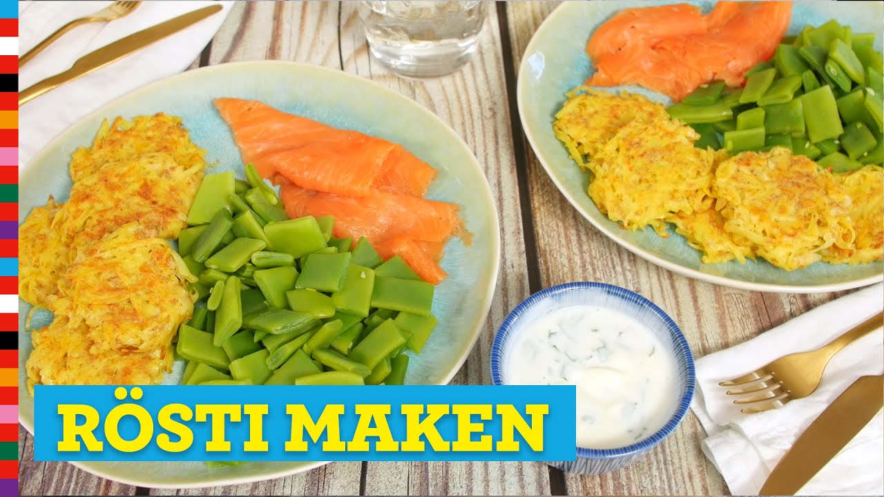 Rösti Maken | Gezond Recept | Voedingscentrum - Youtube