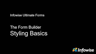 Tutorial - Form Builder Styling Basics