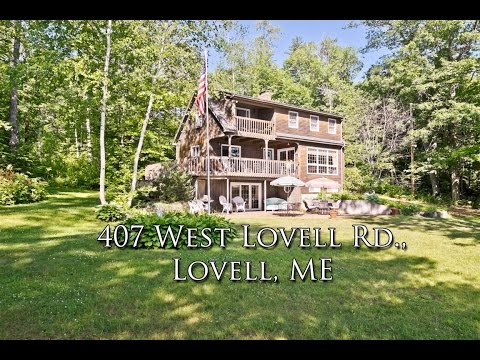 407 West Lovell Rd., Lovell, ME home video tour