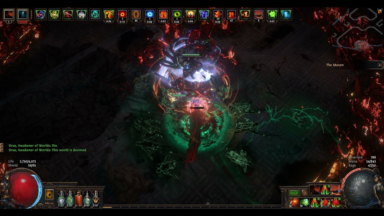 Path of Exile 3.16  General's Cry Blade Flurry Build | Berserker | Scourge |  Path of Exile 3.16 ex?