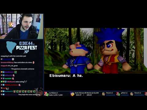 Goemonu0027s Great Adventure - Full Playthrough (Blind) | Pizza Fest SDX Day 11