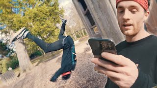 INSTAGRAM DECIDES MY FLIPS! (Landed on my head)