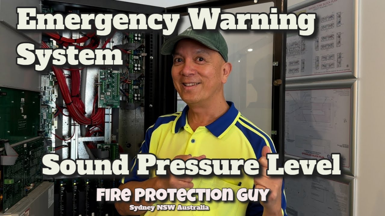Testing the Emergency Warning System - Fire Detection System - Sound ...