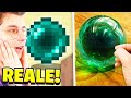 MINECRAFT vs VITA REALE! - Hemerald Reaction