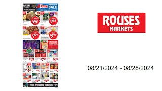 Rouses Markets Weekly Ad (US) - 08/21/2024 - 08/28/2024