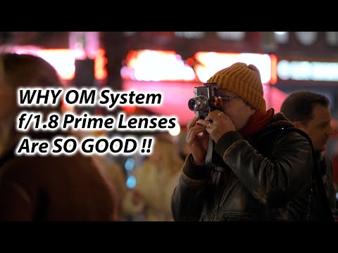 Why OM/Olympus f1.8 primes are so special - RED35 Christmas Special