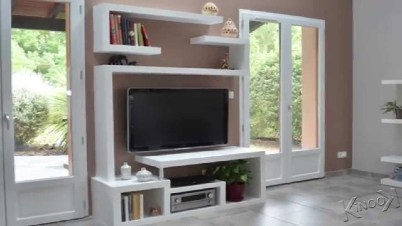 Fabriquer un meuble tv contemporain youtube