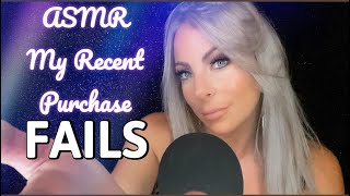 ASMR | Stuff I Bought Recently That SUCKS! | Close Clicky Whisper | Natural👄 Sounds