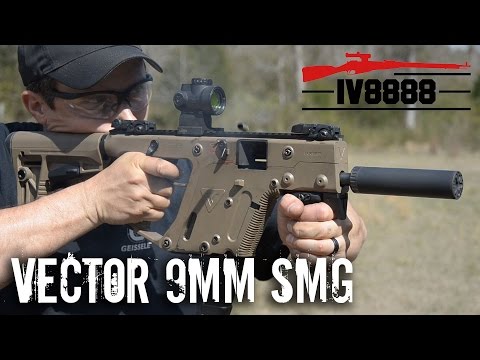 Kriss Vector 9mm Smg Full Auto Youtube