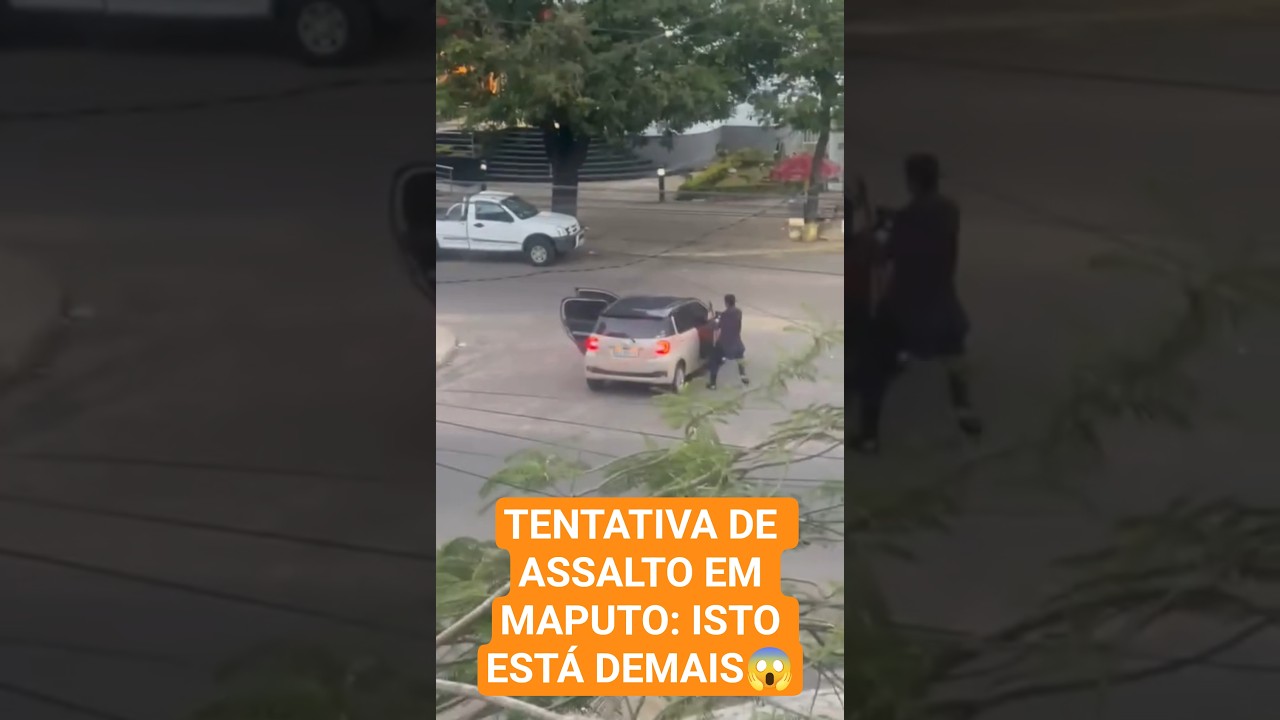 TENTATIVA DE ASSALTO NA CIDADE DE MAPUTO #moçambique #ultimahora