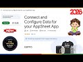 Connect and Configure Data for your AppSheet App | GSP910