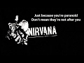 Nirvana - Territorial Pissings - Lyrics