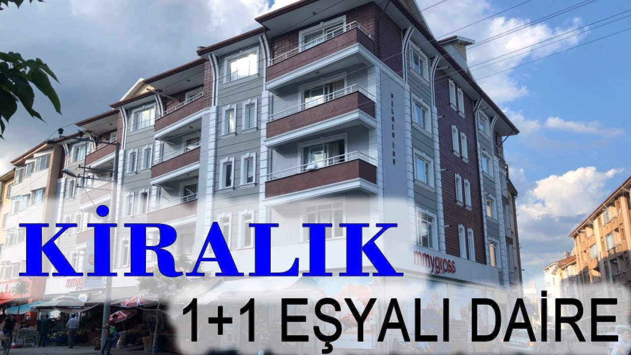 Gölyüzü Mahallesi Kiralık 1+1 Eşyalı Daire YouTube