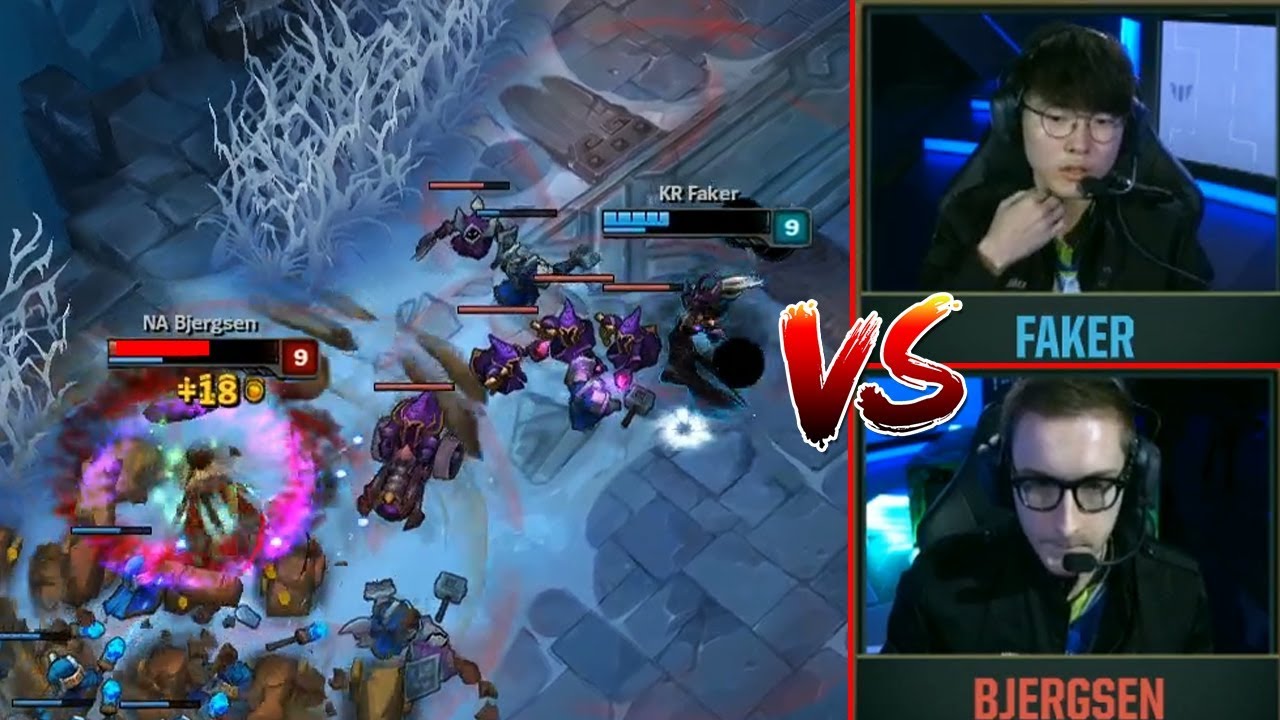 When FAKER and BJERGSEN Finally 1V1..! | NA At International Events... | LoL Stream Moments #60
