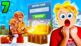 I Use SECRET Codes In Roblox +1 Skill Point Legend Part 7