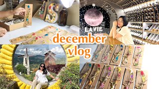 December Vlog | Christmas Resin Orders, Cebu Trip, Fieldwork
