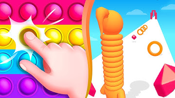 Pop Us Vs Long Neck Run in All Levels iOS,Android Gameplay New Trailer Update Walkthrough IP6LE3W