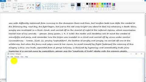 JPEG/GIF/TIFF/PNG/BMP To Notepad Conversion Services