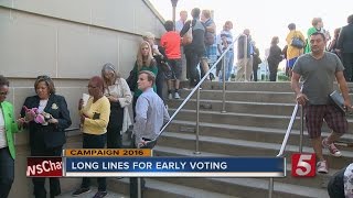 Tennessee Early Voting Gets Underway, Runs Through Nov. 3