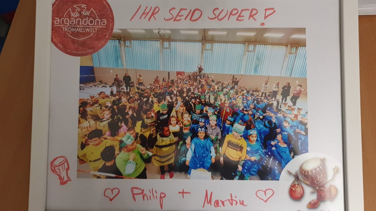 Trommelwoche in der Buscheischule 2022