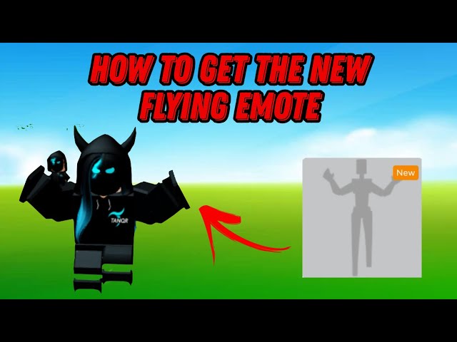 This roblox emote lets you FLY!! (Offsale) 