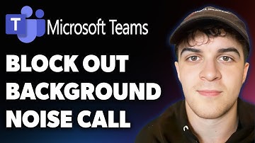 How to Block Out Background Noise on a Microsoft Teams Call (Full 2025 Guide)