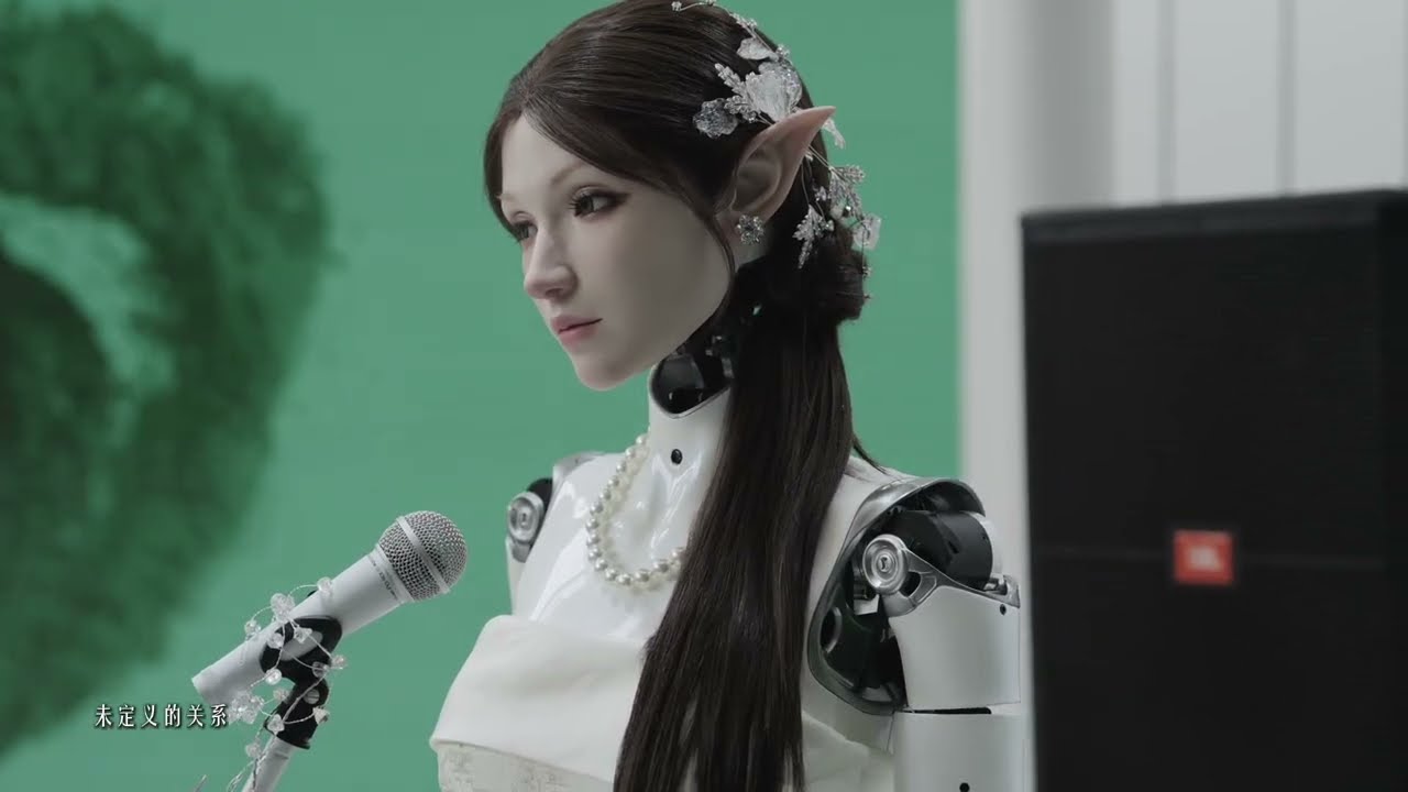 Bionic Humanoid Robot “Elf-Xuan” — Live Performance & Conversation