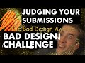 Bad Design Challenge 2023 Judging + Winners Announced
