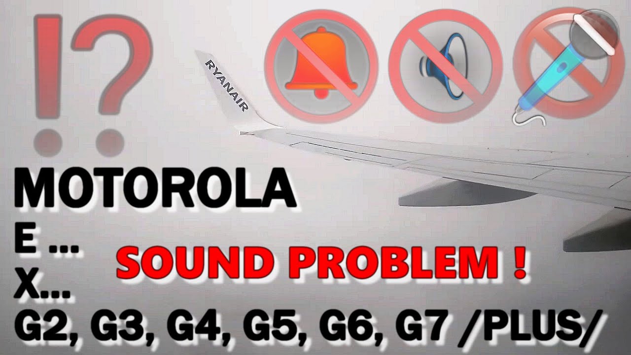 Motorola G7 Power Microphone problem Muffled audio ! (Moto G Plus, E