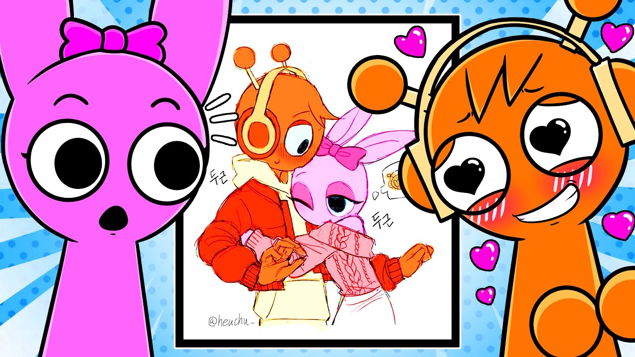 Oren se DECLARA para Pinki nesse REACT DE IMAGENS dos SPRUNKI!