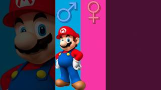 The Super Mario Bros Characters in Gender Swap Mode #anime #Mario #shorts screenshot 5