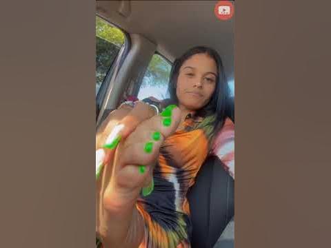 Ky Lightskin Ebony Feet In Car [FULL VIDEO] - YouTube
