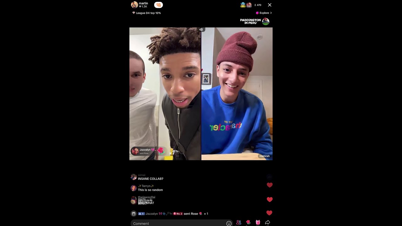 HamzahTheFantastic & ThatMartinKid feat. NLE Choppa TikTok Live | 17th December 2024
