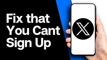 How to Fix the Issue Can’t Sign Up on Twitter | Not Able to Create a Twitter Account (2024)