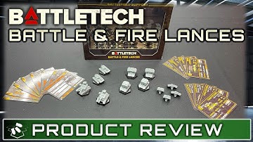 Battle & Fire Lances | BATTLETECH Vehicles | Force Pack Unboxing | Product Review