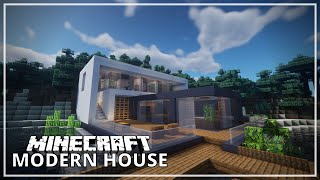 Современный Дом | Modern House - Minecraft Build Timelapse