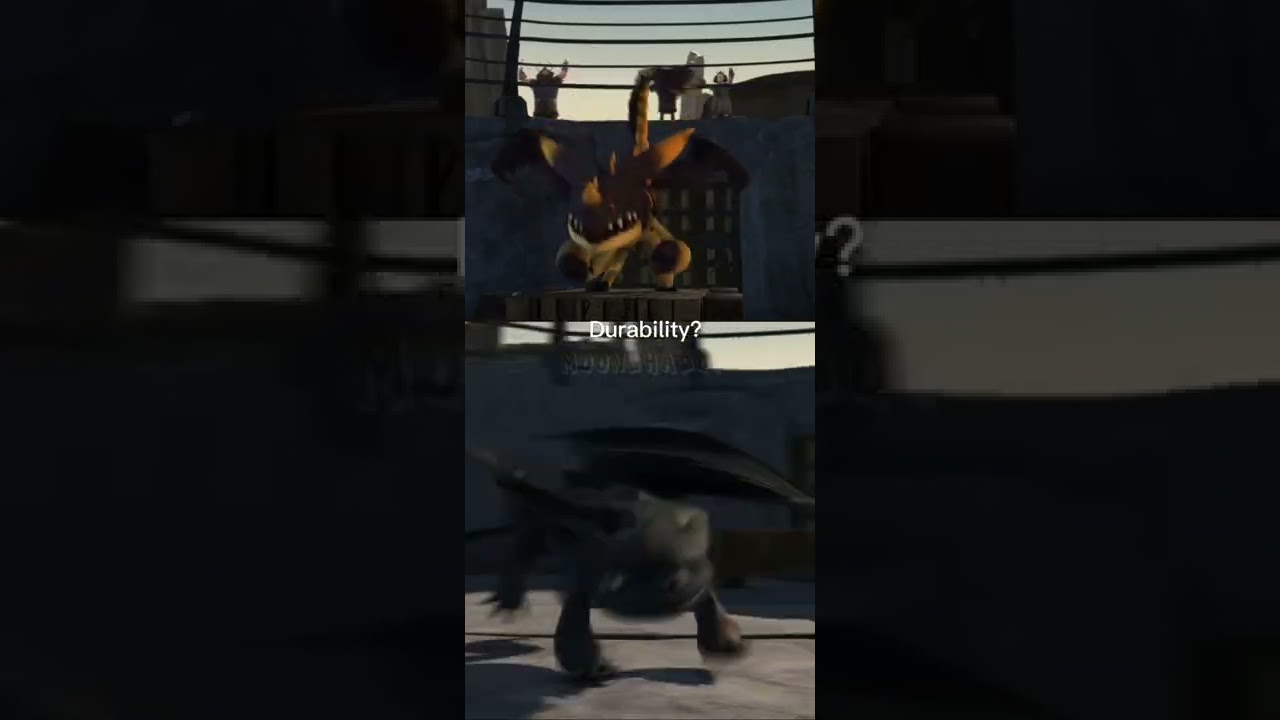 Httyd/How to train your dragon/Toothless vs Triple Strike